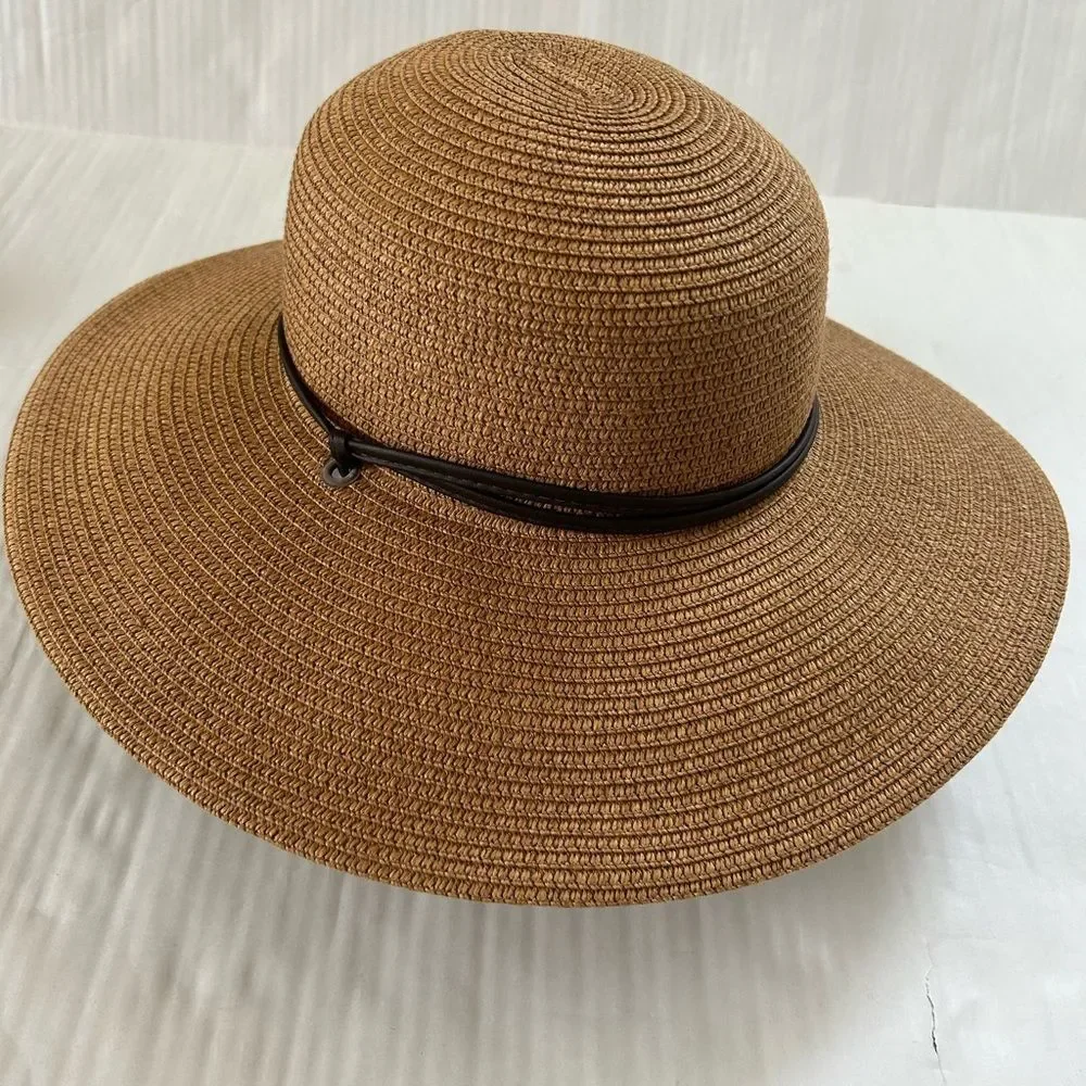 Sloggers Elegant Brown Sun Hat 22.5 ins Size M - Picture 5 of 7